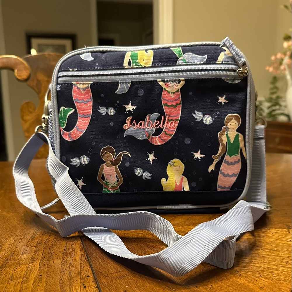 Girl’s Pottery Barn Navy Blue Mermaid Lunch Box